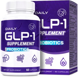 GLP-1, GLP1 Supplement for Women Men, Digestive & GLP-1 Support, 60 Caps
