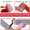 Vinyl Wall Base Baseboard Molding Trim 4" Flexible Self Adhesive
