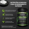 Creatina Alta Pureza 90 raciones, 5g por ración, 450g, Creatina