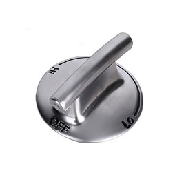 HASME Replacement Burner Knob for Jenn Air Gas Range Cooktop Replaces for 74007733 7733P410-60 AP4098017 Fits for PS2375871 JGC8430BDB JGC8430BDS JGC8430BDW 2" ID