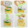 2 Stück Dosenöffner Set Effortless Arthritis Jar Opener Glasöffner Schraubdeckelöffner