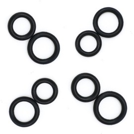 (2 Set）SPX3000-ORING SPX3000 Pressure Washer Replacement O-Rings Compatible with Sun Joe Pressure Washer SPX3000 / SPX3500 / 4000, black