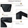 LYZOIT Square Oversized Sunglasses for Women Men Big Flat Top