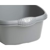 Wham Casa 32cm Square Bowl (Silver)