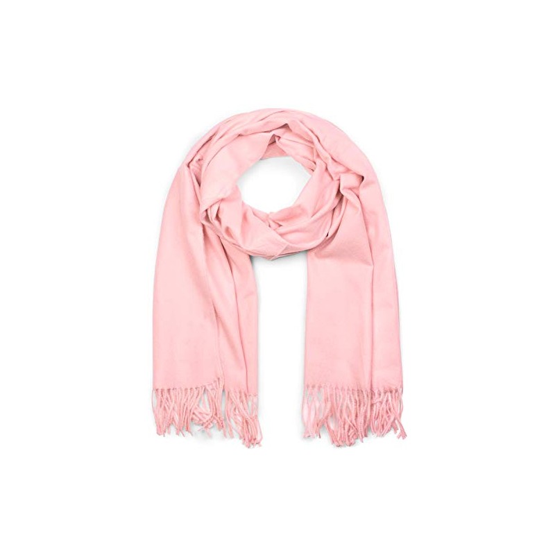 styleBREAKER 01017104 Unisex Soft Plain Scarf with Fringes Winter Stole