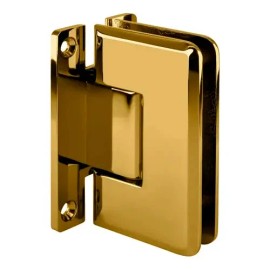 CRL Unlacquered Brass 037 Wall Mount 'H' Back Plate Hinge C0L037ULBR