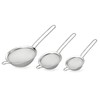 Stainless Steel Sieve Set – 3 Sizes (18cm, 12cm, 8cm)