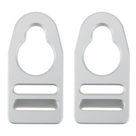 YINETTECH 2pcs Kayak Seats Clips Strap Aluminum Buckle Clip Compatible with Lifetime Compatible with Emotion Style Button Type Seat Straps for 22-24mm Strap