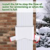 Rain Barrel Diverter Fits for 2"x3"Downspout,Rainwater Collection System,Rain Barrel Diverter
