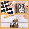 FYSUIMU 37Oz Glass Dog Treat Jars Set of 3 Cute