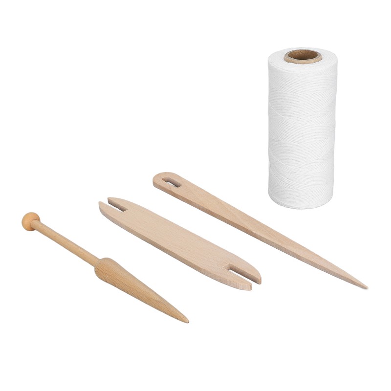 Loom Warp Thread Kit Portable Wear Resistance Pure Cotton Lightweight