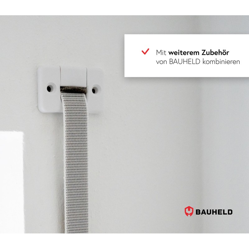 BAUHELD® Roller shutter belt cover without belt removal, 1 piece,