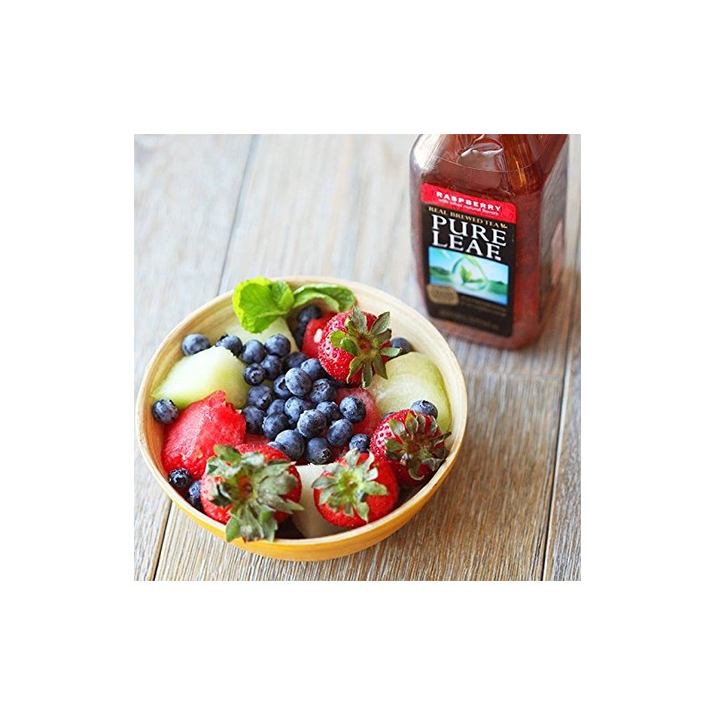 Pure Leaf Iced Tea, Raspberry, Sweetened, Real Brewed Black Tea,