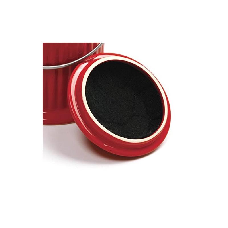 Norpro Replacement Filters for Ceramic Compost Keeper, 2 pieces ,Black