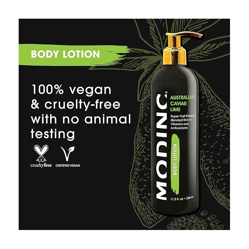 MODINC Australian Caviar Lime Body Lotion, Super Fruit Extract, Vitamins
