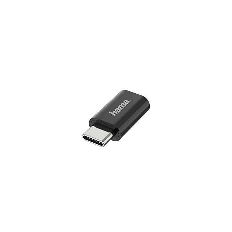 Hama USB Adapter, USB-C to Micro USB Female (Micro USB