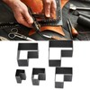 5Pcs Leather Die Cutter Hollow Assorted Size High Carbon Steel