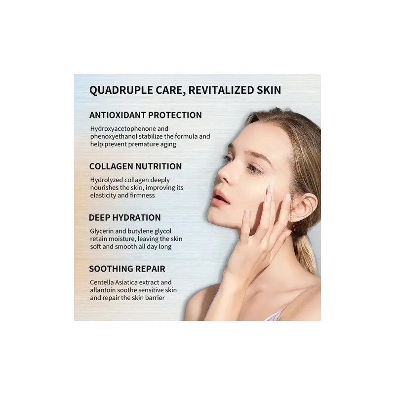Kit Weud Antiarrugas Hidratante Reafirmante Facial Ojos 4pzs