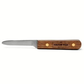 Fulton Fish Market Clam Knife - Professional Clam Shucking Tool and Opener - Clam Shucker with Ergonomic Handle