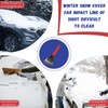VidFair 2 Pack Car Ice Scraper Efficency and Non Scratch