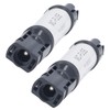 2Sets Solar PV Connectors Set IP68 Waterproof Anti UV 1000V
