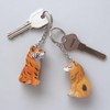 Elcomune Key Chain Wood Key Ring Giraffe KC-12