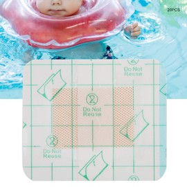20 piezas bebé ombligo pegatina impermeable natación baño cordón umbilical parche cinta adhesiva para el vientre del bebé Protector