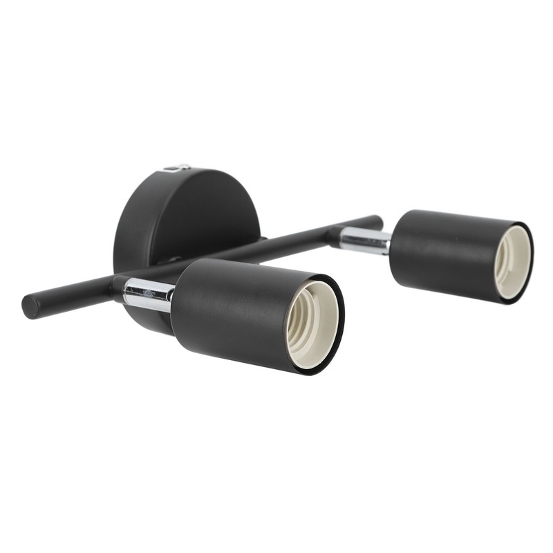 Flush Mount Ceiling Track Light Holder 2 Light Rotating Adjustable