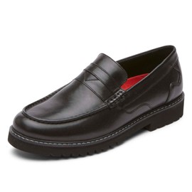 Rockport Men's Maverick Penny Loafer, Black, 11