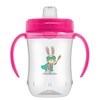 Dr. Brown's Milestones Soft Spout Sippy Cup with Handles, Pink