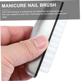 Ipetboom Stainless Steel Nail Brush Bristle Foot Scrub Nail Brush Scrubber for Women Men Boys and Girls Kitchen Bathroom