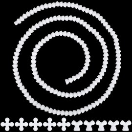 SWEWARM 170 Pcs Doll Armature Set with X Y Connectors, Doll Skeleton 16mm Flexible Ball Socket Joints, DIY Plastic Body Model Figure Frame for Stuffed Animals Bear Dolls