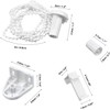 Set of 2 Replacement Roller Blind Klemmfix (17 mm /