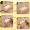 2Pcs Butter & Cheese Slicer Cutter, Stainless Steel Butter Cutter