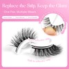 CALAILIS Self Adhesive Eyelashes 5 Pairs Natural Look Press On