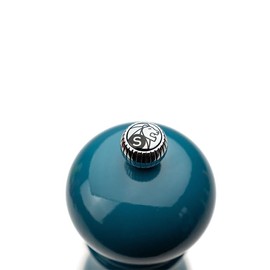 PEUGEOT - Paris u'Select Salt Mill 18 cm - ParisRama - 6 Preset Grinding Levels - Made of PEFC Certified Wood - French Know-How - Pacific Blue Lacquered