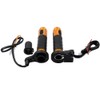 12V Electric Motorcycle Handlebar Heated Grips Temperature Adjustable Electric Heated