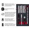 SENNMONN M11X1.5 Metric Thread Repair Kit with Insert HSS Drill,
