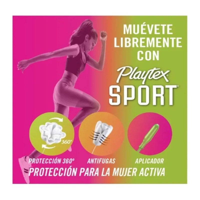 Playtex Tampones Sport Deporte 18 Unidades