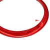 X AUTOHAUX 4 Pcs Red Car Air Conditioner Vent Ring