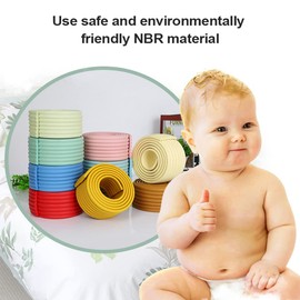 Edge Corner Protector, 2M Baby Proofing Guard Coverage Safety Bumper DIY edge corners for Child Safety, Furniture Protect (Gray)