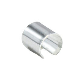 Solid Sterling Silver Extra Wide Helix Ear Cuff Earring for Women, Wrap around Earring.