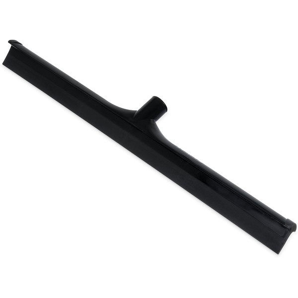 SPARTA 3656803 Plastic Floor Squeegee, Shower Squeegee, Heavy Duty Squeegee With Rubber Blade For Windows, Glass, Shower Doors, Floors, Windshields, 24 Inches, Black, (Pack of 6)