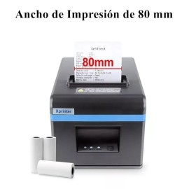 Xprinter Impresora Térmica Tickets Pos 80mm Wifi Usb Corta Automática
