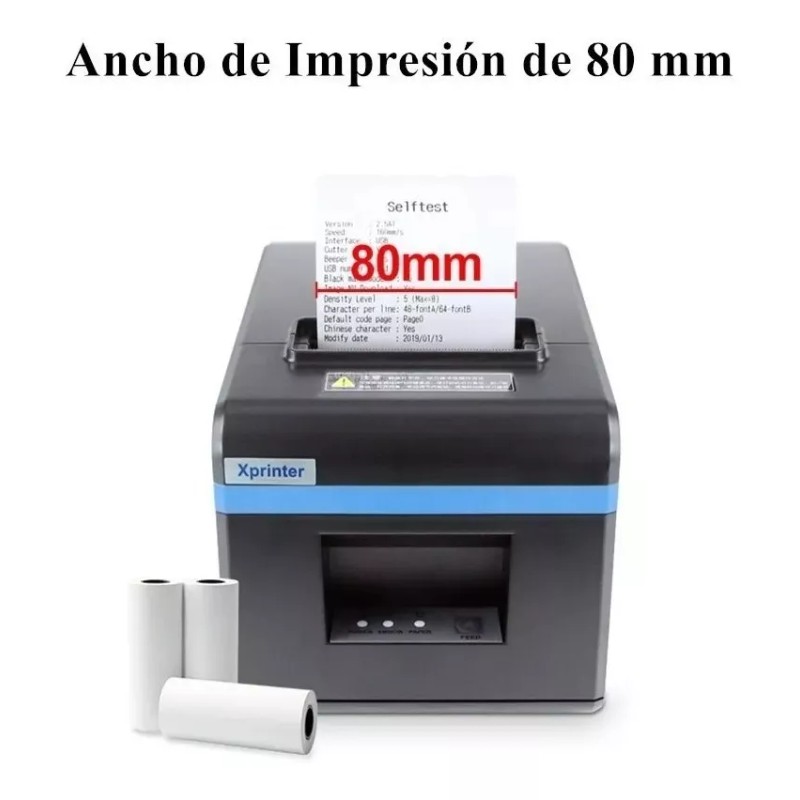 Xprinter Impresora Térmica Tickets Pos 80mm Wifi Usb Corta Automática