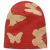 Pinokio Girls' Bonnet Beanie Hat, RED IMAGINE