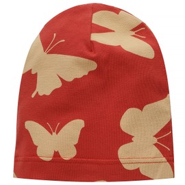 Pinokio Girls' Bonnet Beanie Hat, RED IMAGINE