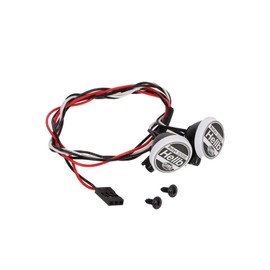 Xtahdge 2pcs RC Car LED Light Kit with Lampshade White Light 5.5-11V RC Decoration General LED RC Accessories