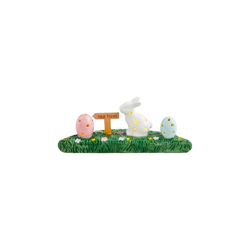 Mud Pie Large Easter Led Sitter; 4 3/4" X 10