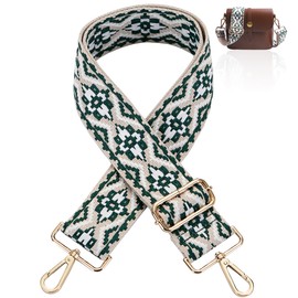 Wide Purse Strap Replacement Crossbody,Adjustable 2" Wide Shoulder Strap